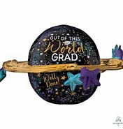 Pkg Out of This World Grad 29"